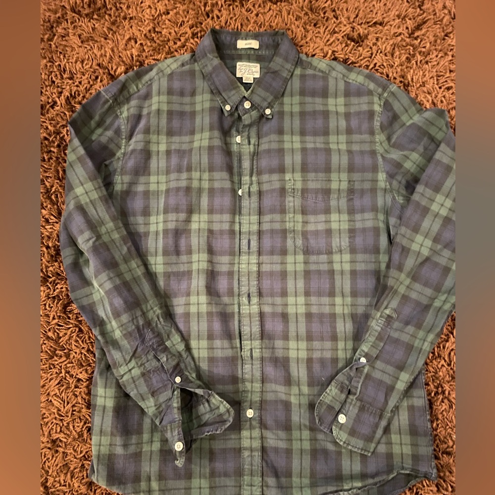 Men’s J. Crew button down shirt - size XL